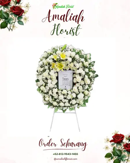 Krans Bunga Duka Karya Murni